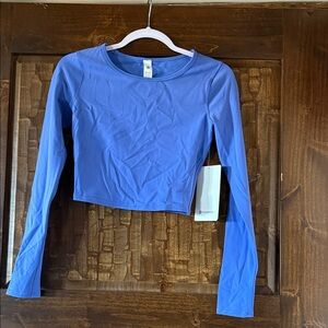 Lululemon Wunder Train Long Sleeve Crop